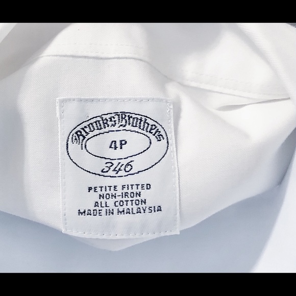 Brooks brothers crisp white button down shirt - Picture 4 of 8